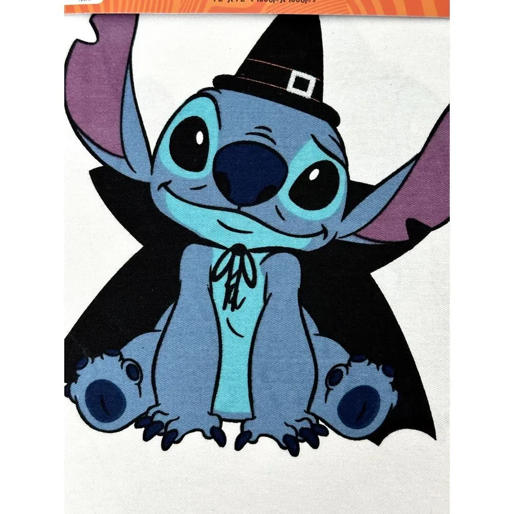 Disney Lilo and Stitch Halloween Cotton Shower‎ Curtain 72x72
